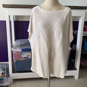 Off White Boatneck Spring Sweater